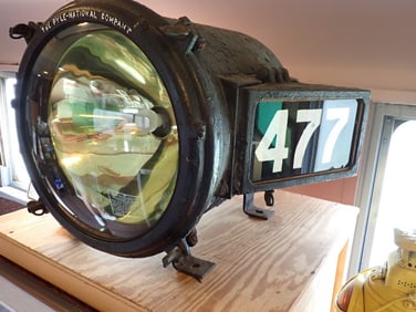 "Pyle National Co." Steam Engine Headlamp