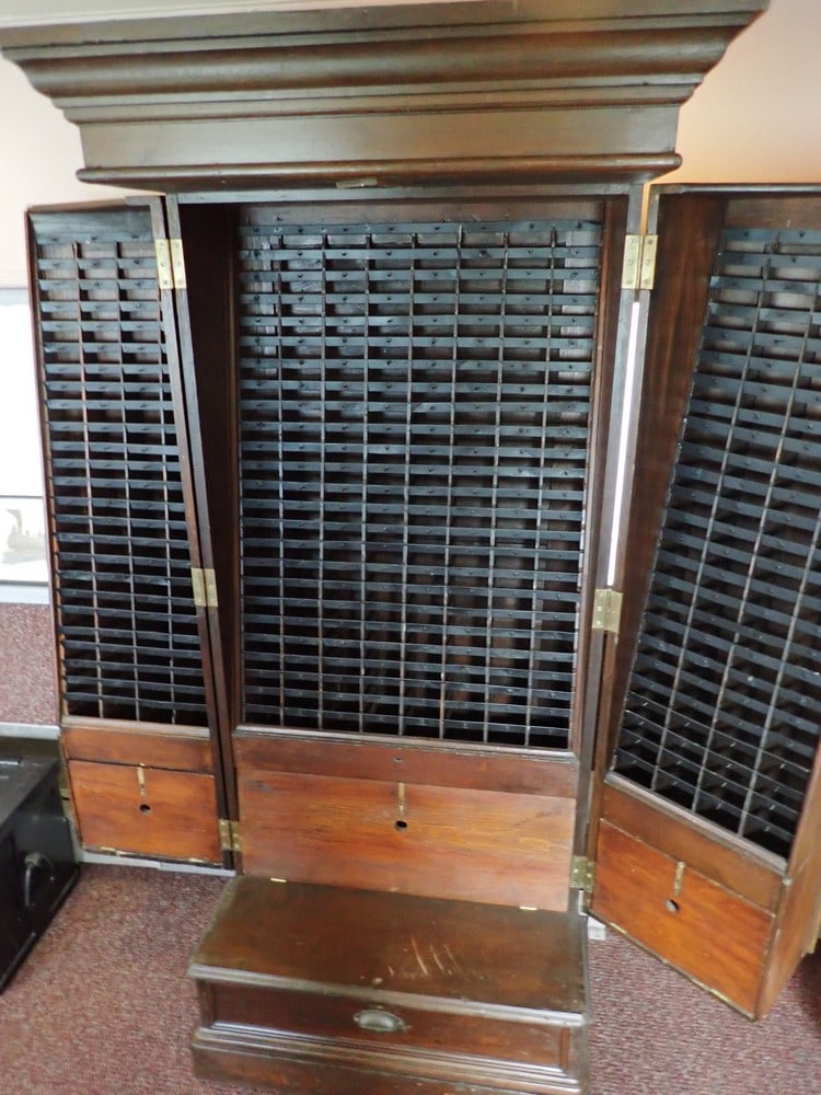 Fold out Railroad Key Cabinet (1 of 6)