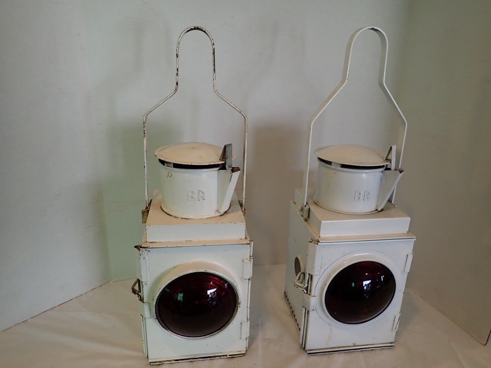 2 "British Railways" Lanterns (1 of 8)