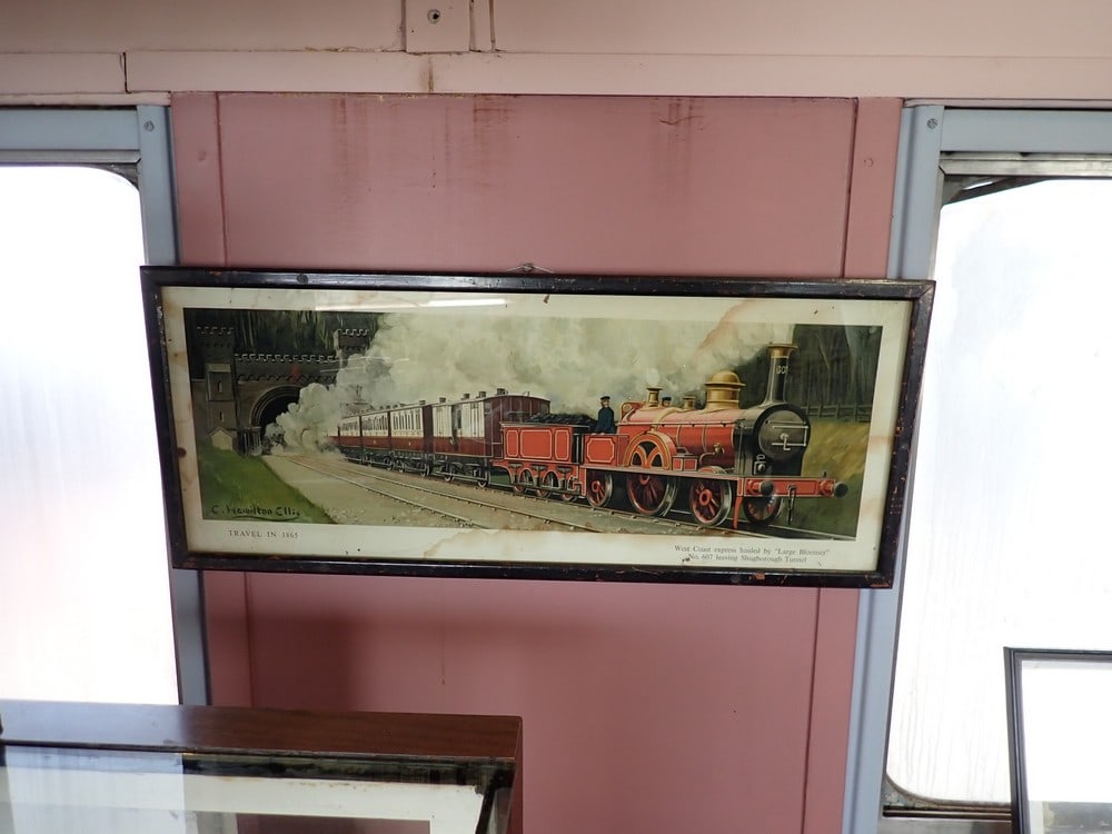 1865 English Train Travel Print (1 of 5)