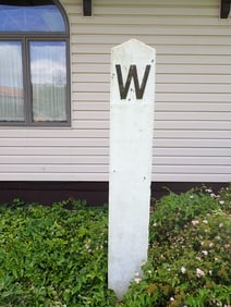 Iron Whistle Post Marker