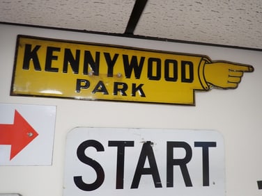 "Kennywood Park" Tin Sign