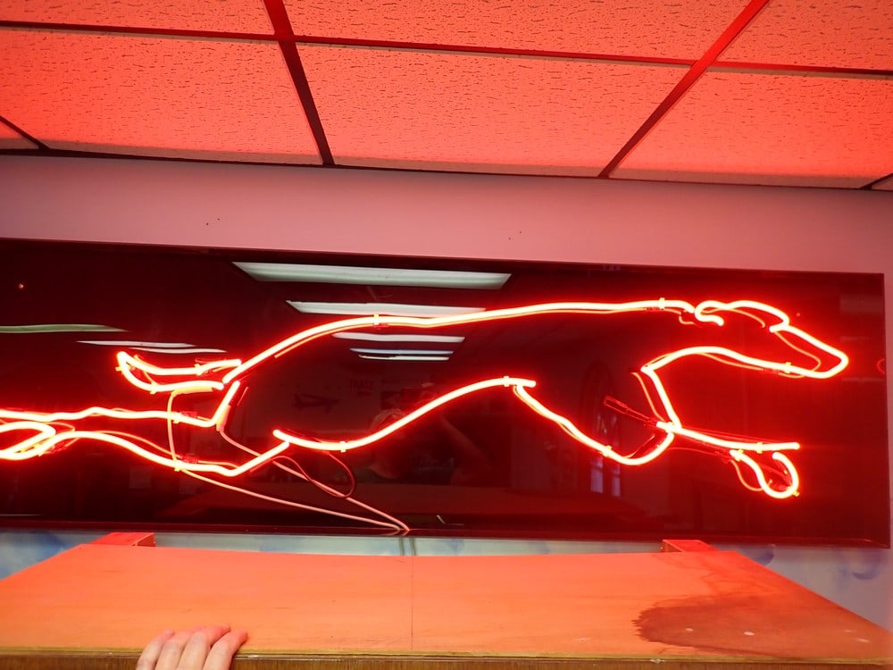 Large "Greyhound" Sign (1 of 6)