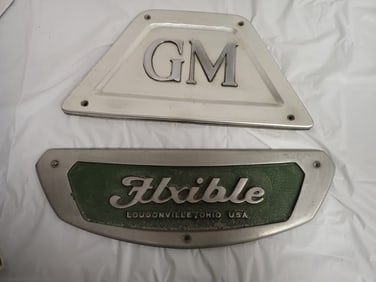 "GM" & "Flexible" Bus Plates