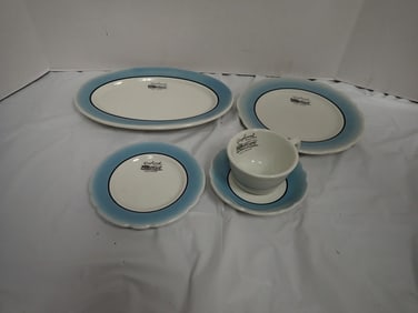 "Greyhound Post House" Dinnerware