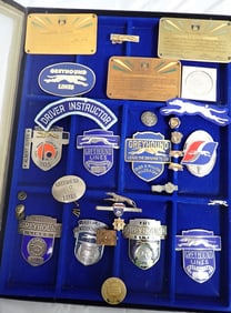 "Greyhound Bus Driver" Badges Display
