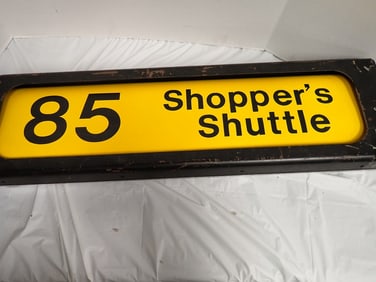 School Bus / Bus Destination Scroll