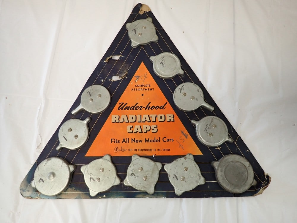 Badger Tool & Manf." Radiator Cap Store Display (1 of 6)