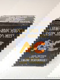 "AC Spark Rug" Metal Store Display