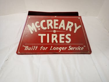 Vintage "McCreary Tires" Tire Metal Display Rack