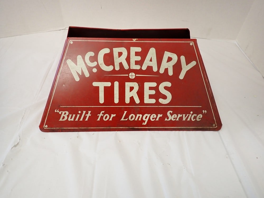 Vintage "McCreary Tires" Tire Metal Display Rack (1 of 6)