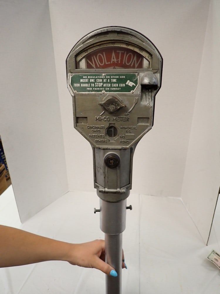 "MI-CO Meter" Parking Meter on stand (1 of 5)