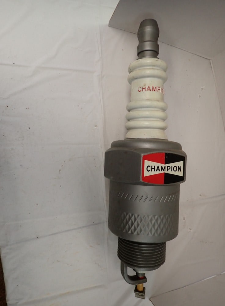 "Champion Spark" Plastic Advertising Display (1 of 4)