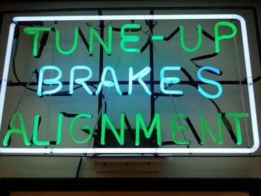 Auto Shop Neon Sign