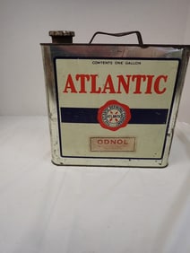 "Atlantic" Vintage Oil Can