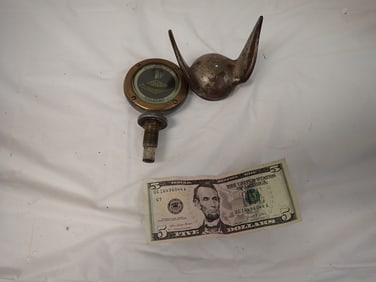 Radiator Cap & Boyce Moto-Meter