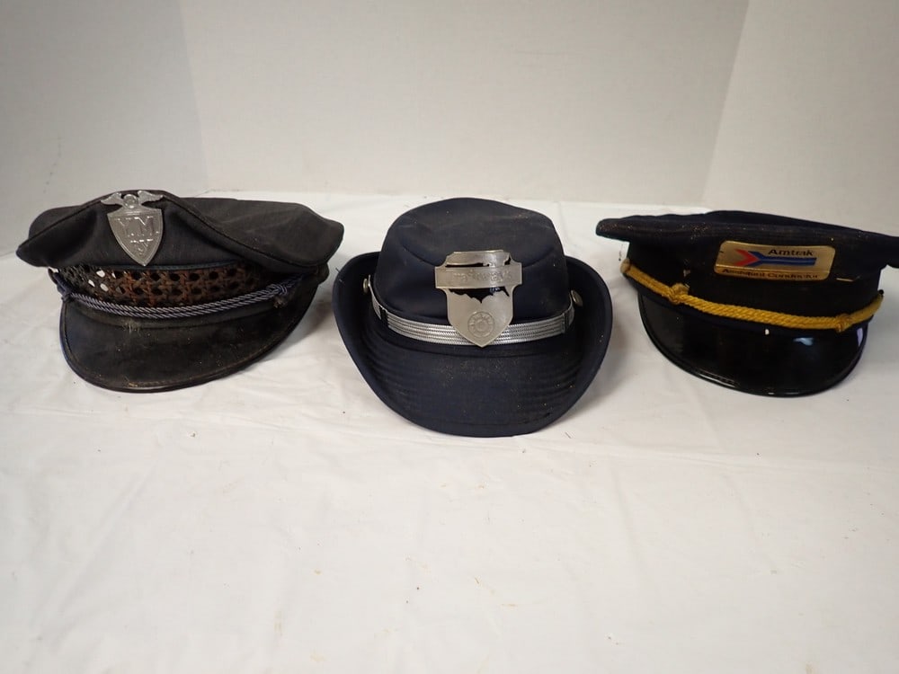 Trailways & Railroad Caps (1 of 9)