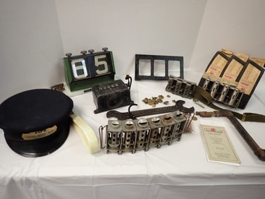 Collection of Trolley Memorabilia