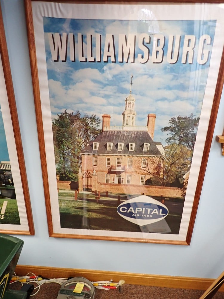 3 Capital Airlines Travel Posters (1 of 6)