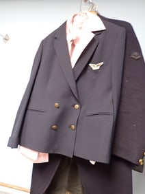 "U.S. Air" Flight Attendant Coat & Blouse