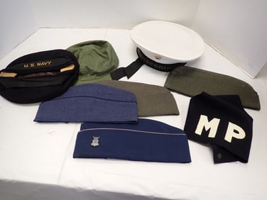 Navy Cap, M.P. Bond & other military hats