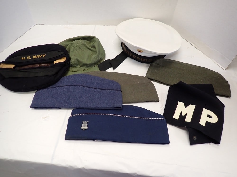 Navy Cap, M.P. Bond & other military hats: Navy Cap, M.P. Bond & other military hats