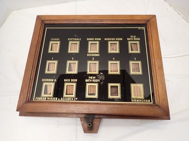 Antique English Switchboard Disp.