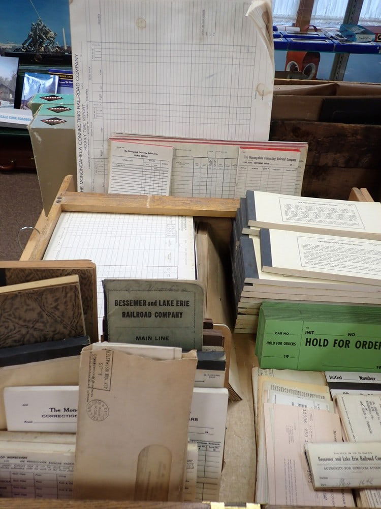 Pennsylvania, Monongahela and other RR Forms (1 of 17)