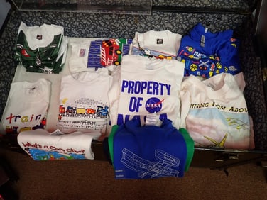 NASA and Children's related T-shirts