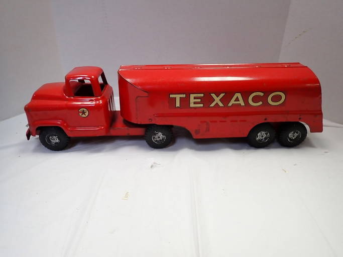 Sunoco Toy Tanker Truck Exxon Rely On The Tiger Toy Tanker Truck