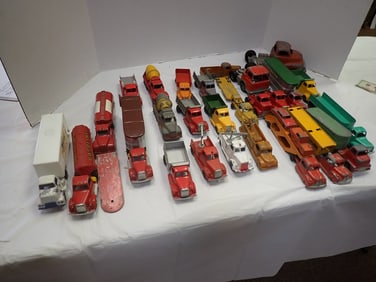Vintage Tootsie Toy and other trucks