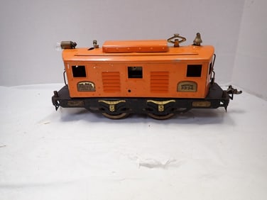 Ives Motor 3236 Orange Train Engine