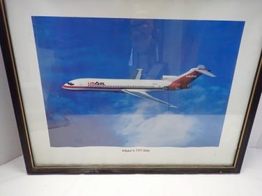 4 Airplane prints