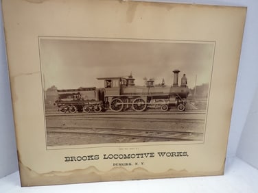 Brooks Locomotive Works Promo Photo N.Y.O & W.R.Y