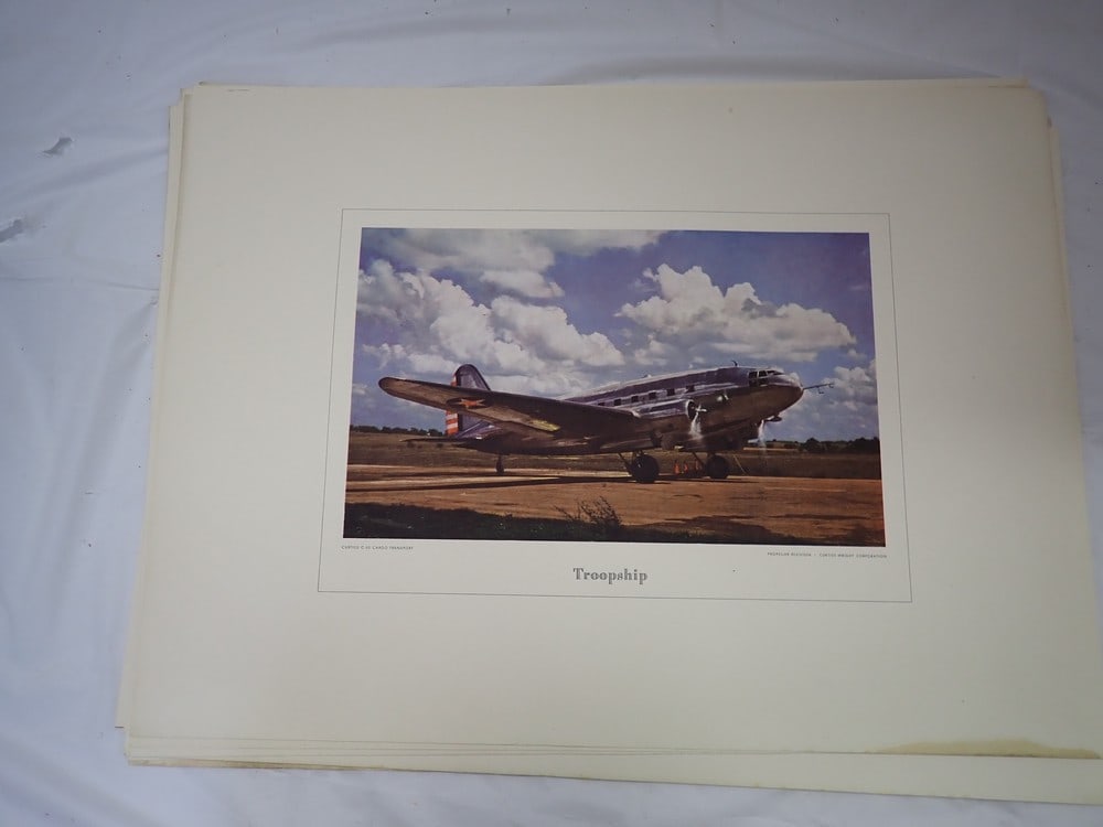 Curtis Wright Corp. Airplane Prints (1 of 10)