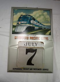 Missouri Pacific Perpetual R.R. Calendar