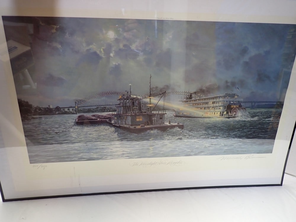 "The Moonlight Above Memphis" Ltd. Ed. Print 264/950 (1 of 6)