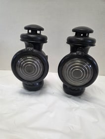 Antique automobile lamps