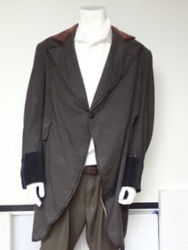 Oliver Hardy "Dr. Tibbett" Long Coat from Zenobia