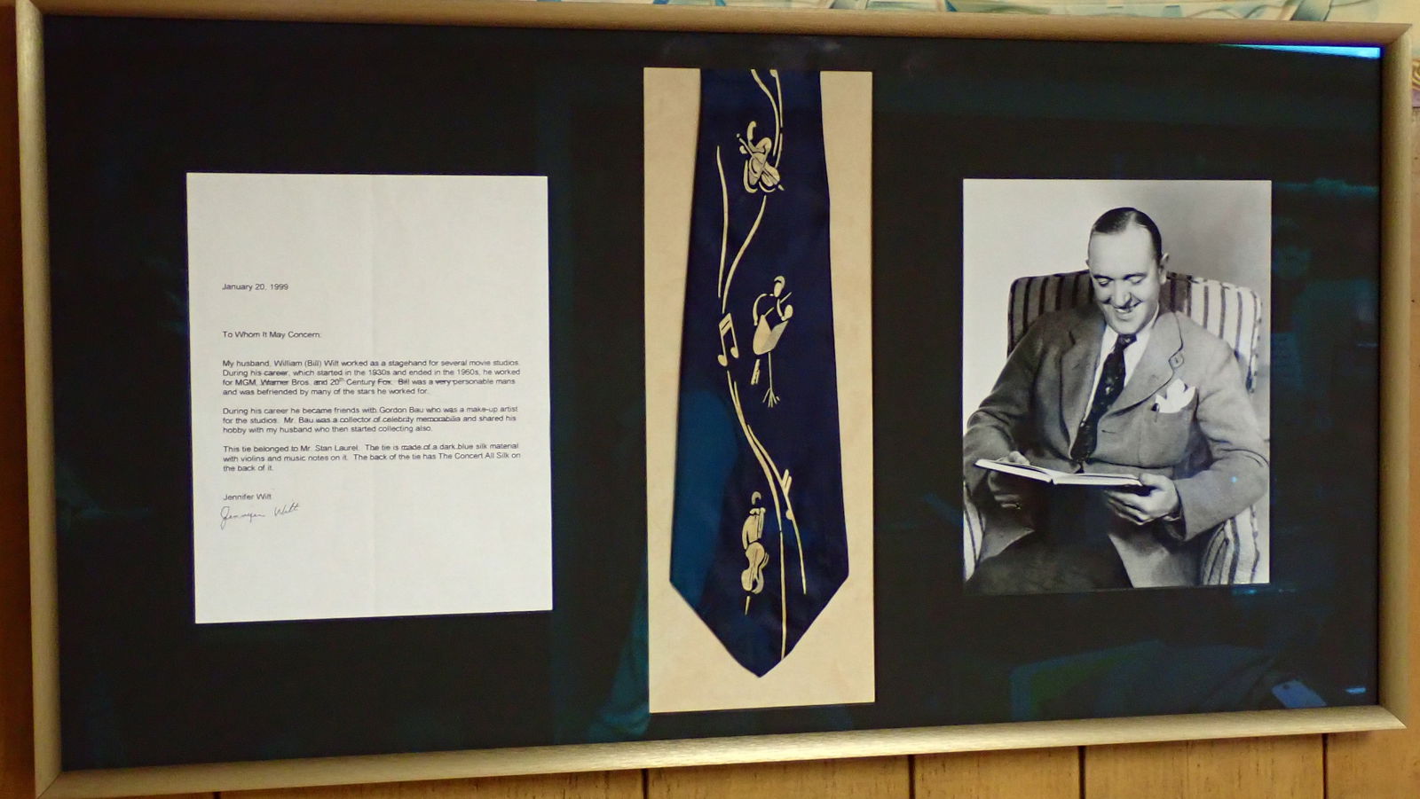 Stan Laurel Musical Theme Necktie (1 of 14)