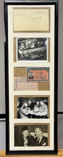 Stan Laurel Signed Postcard with COA (1 of 3)