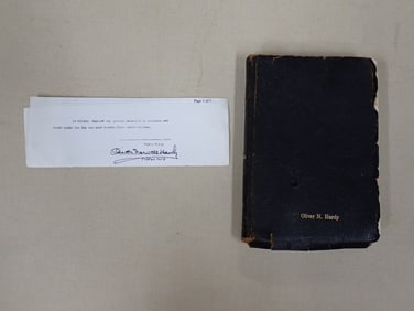 Oliver N. Hardy Bible