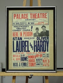 Palace Theatre Laurel & Hardy Birds of A Feather poster