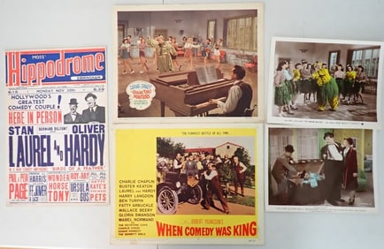 Laurel & Hardy Poster, Lobby Cards and Stills