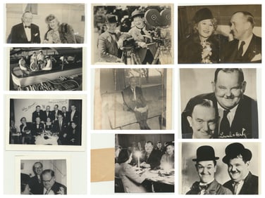 Laurel and Hardy Press and Other Photos and Snapshots