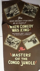 When Comedy Was King & Masters of the Congo Jungle