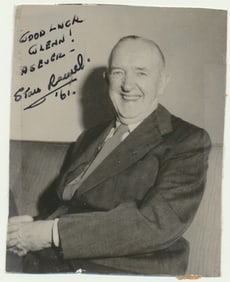 Stan Laurel Signed Photo