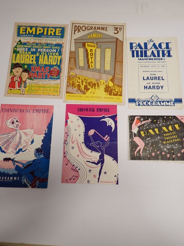 1940's & 50's English Laurel and Hardy Theatre Program (1 of 15)