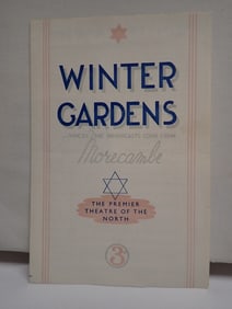 1947 Winter Gardens Laurel and Hardy Signed Program