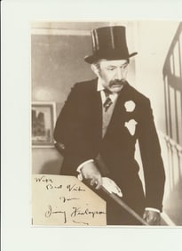 James Finlayson Autograph - Laurel & Hardy Film Villain